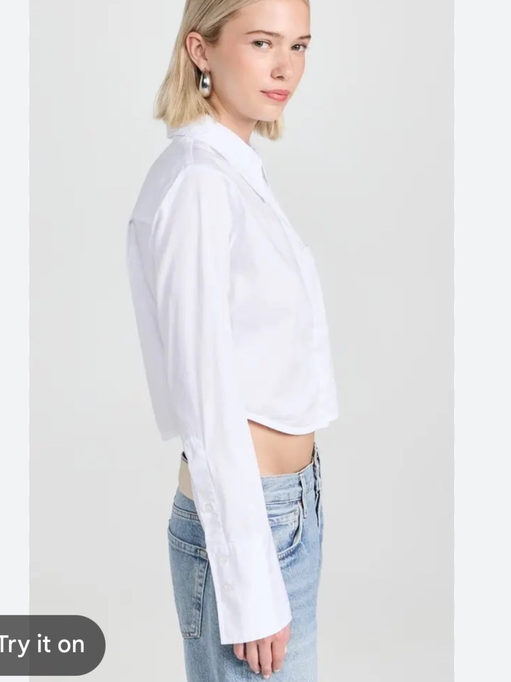 Citizens of Humanity Bea Crop Top Women size S - Picture 2 of 11